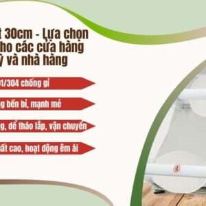 Máy cán bột 30cm - Lựa chọn hàng đầu cho các cửa hàng bánh mỳ và nhà hàng