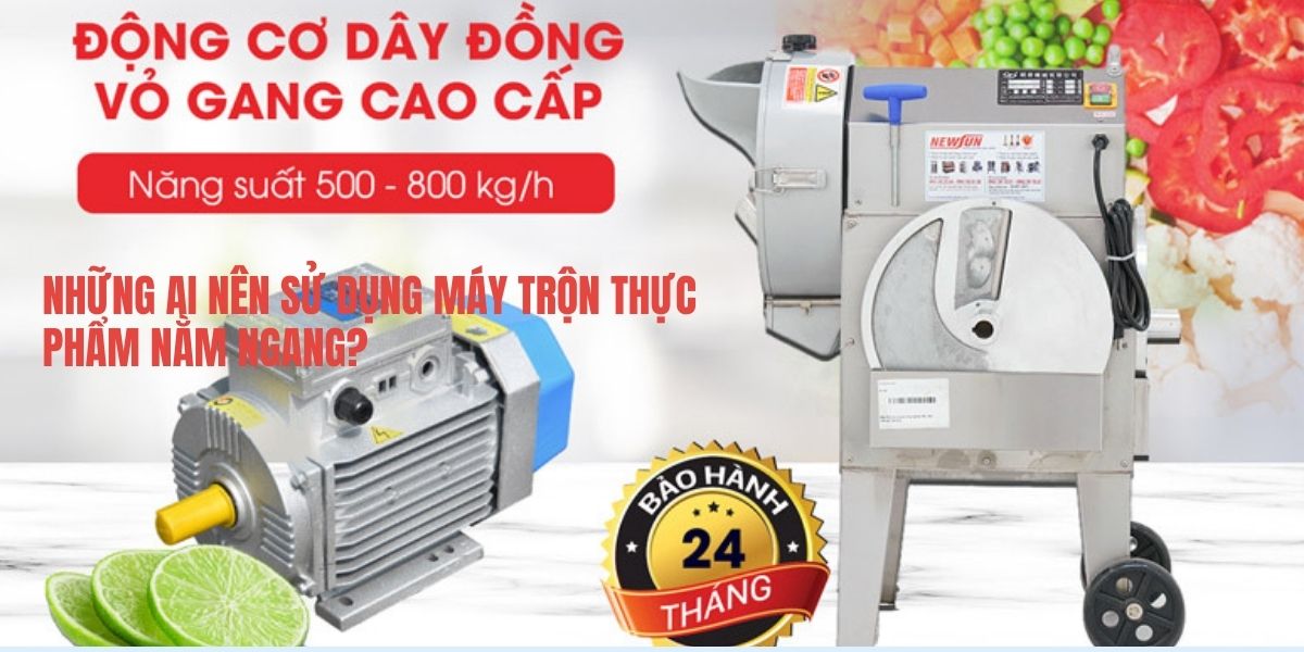 Những ai nên sử dụng máy trộn thực phẩm nằm ngang