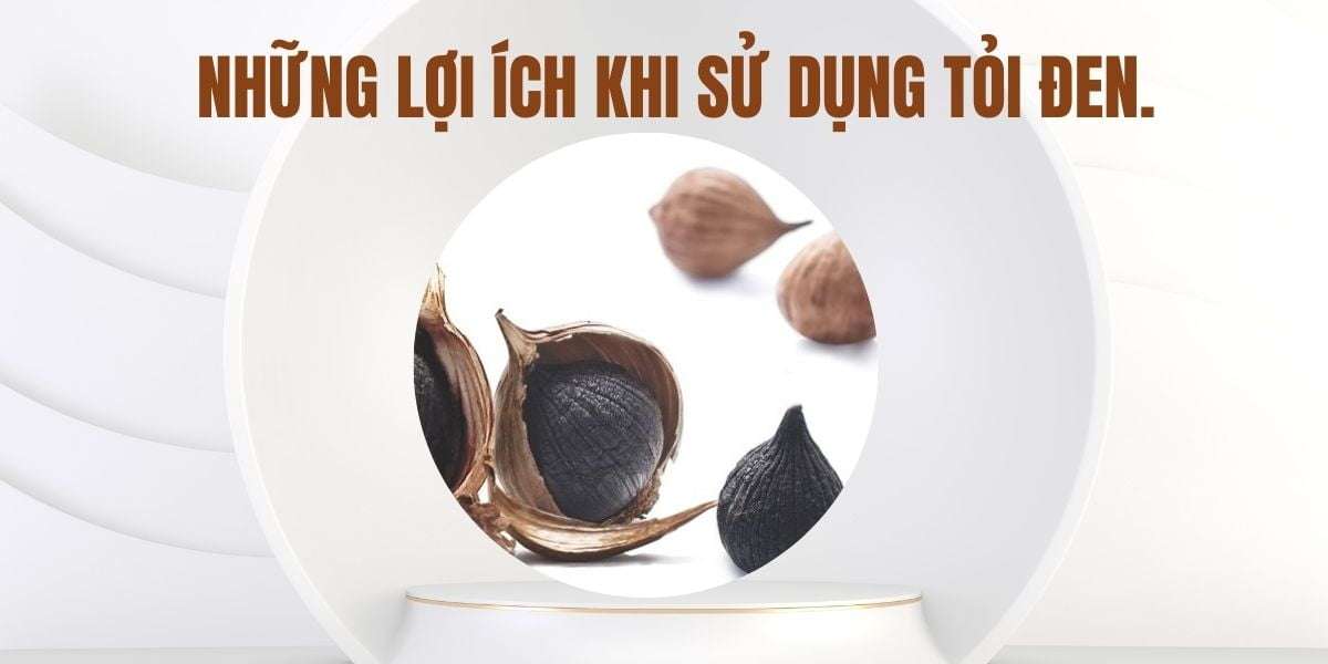 Những lợi ích khi sử dụng tỏi đen