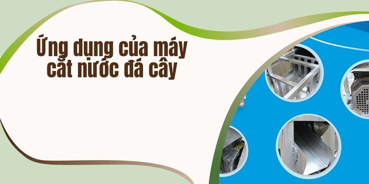 Ứng dụng của máy cắt nước đá cây